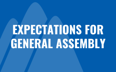 Expectations for General Assembly