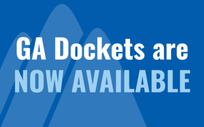 GA Dockets Are Now Available