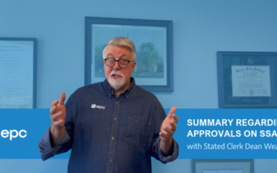 Update Regarding Approvals on SSA